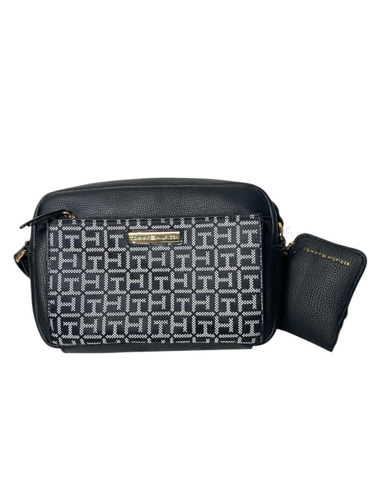 Crossbody Tommy Hilfiger Negro con Estampado